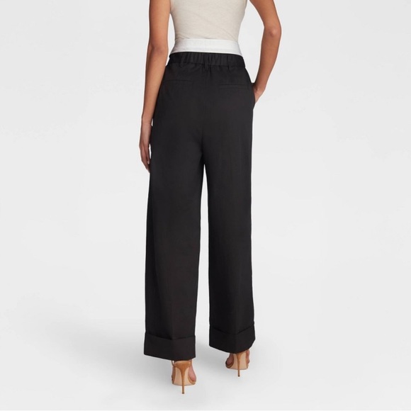 KBB by Kahlana Baggy Leg “The Waist Curtain Trouser” - NWT szM - Picture 4 of 5